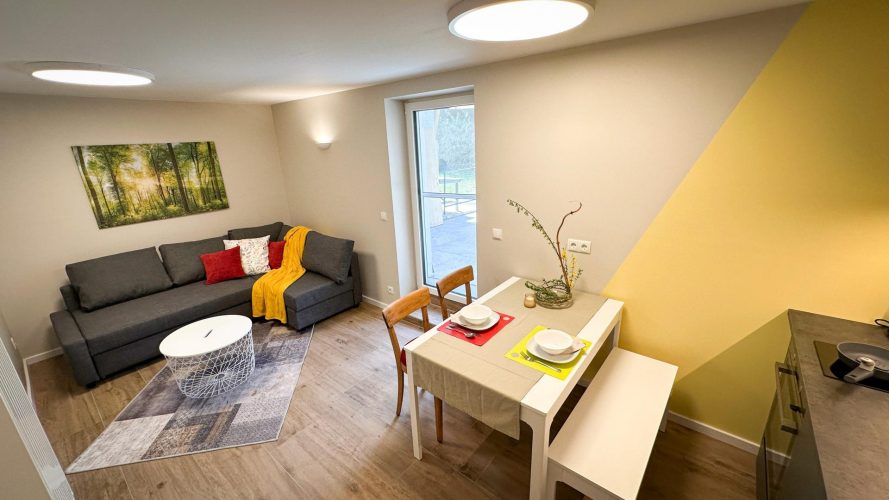 Ferienwohnung Wohnzimmer Ganthaler